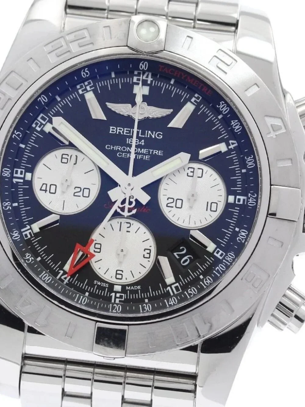 BREITLING Chronomat 44 GMT AB0420 Date Automatic Men's Watch_964984